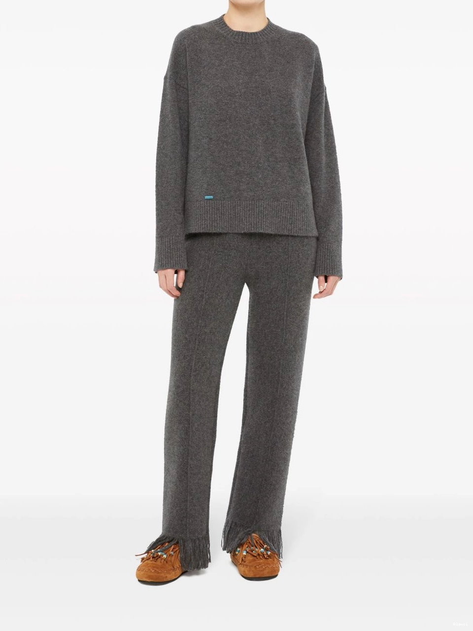 Affordable crew-neck jumper cashmere-silk Alanui blend Women 0814